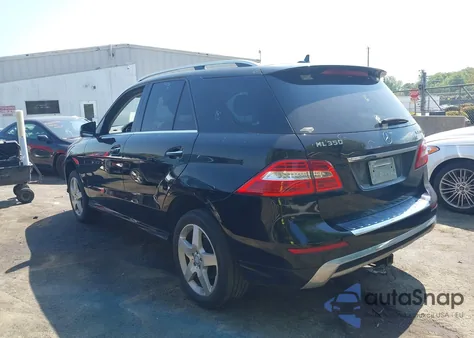 2014 Mercedes-Benz M-Class Ml 350 Bluetec из США, поврежденный, VIN 4JGDA2EB0EA385223